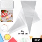 Disposable Piping Bags (100 Pcs Set / Big) - Image 2
