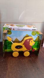 Lion Pull Along Toy, Baby Early Walking Pull Toy (1 Pc) - Image 7