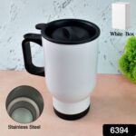 Stainless Steel Vacuum Glass Insulated Glass Coffee Cups 300ml Approx - Image 2
