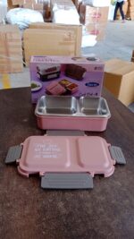 Qunic Stainless Steel Snack Lunch Box (With Small Box) - Image 7