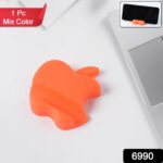 Apple-Shaped Plastic Mobile Phone Holder (1 pc & mix color) - Image 2