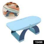 Adjustable Double-Layer Plastic Shoe Organizer Rack - Image 2