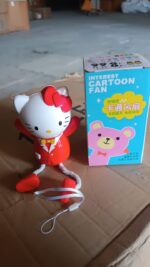 USB Cartoon Character Mini Table Fan for Kids (1 Pc) - Image 7