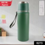 SUS 304 Stainless Steel Vacuum Insulated Bottle – 800ml Approx - Image 2