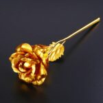 Golden Rose & Necklace Set Perfect Gift Set - Image 3