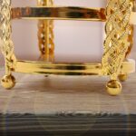 Multipurpose Golden Metal Candle Stand showpiece (1 Pc) - Image 4