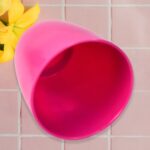 Plastic Flower Valencia (Pot) Home and Outdoor (1 Pc/Mix Colour) - Image 6