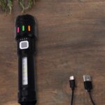 Led Torch High Lumens Fast Charging Flashlight / Torch with Far & Near Zoom (1 Pc) - Image 6