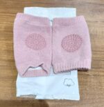 Pink Toddler Wool Knit Leg Warmer (Knee Guard) - Image 7