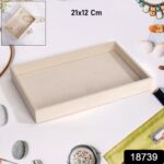 Velvet Jewellery Tray 21x12Cm (1Pc) - Image 2