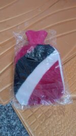 Hot Water Bottle Bag With Cover (1 Pc / Mix Design & Color / 250 ML Approx) - Image 8