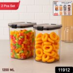 1200 ML Airtight Lock & Lock Food Storage Container Set – 2 Piece - Image 2