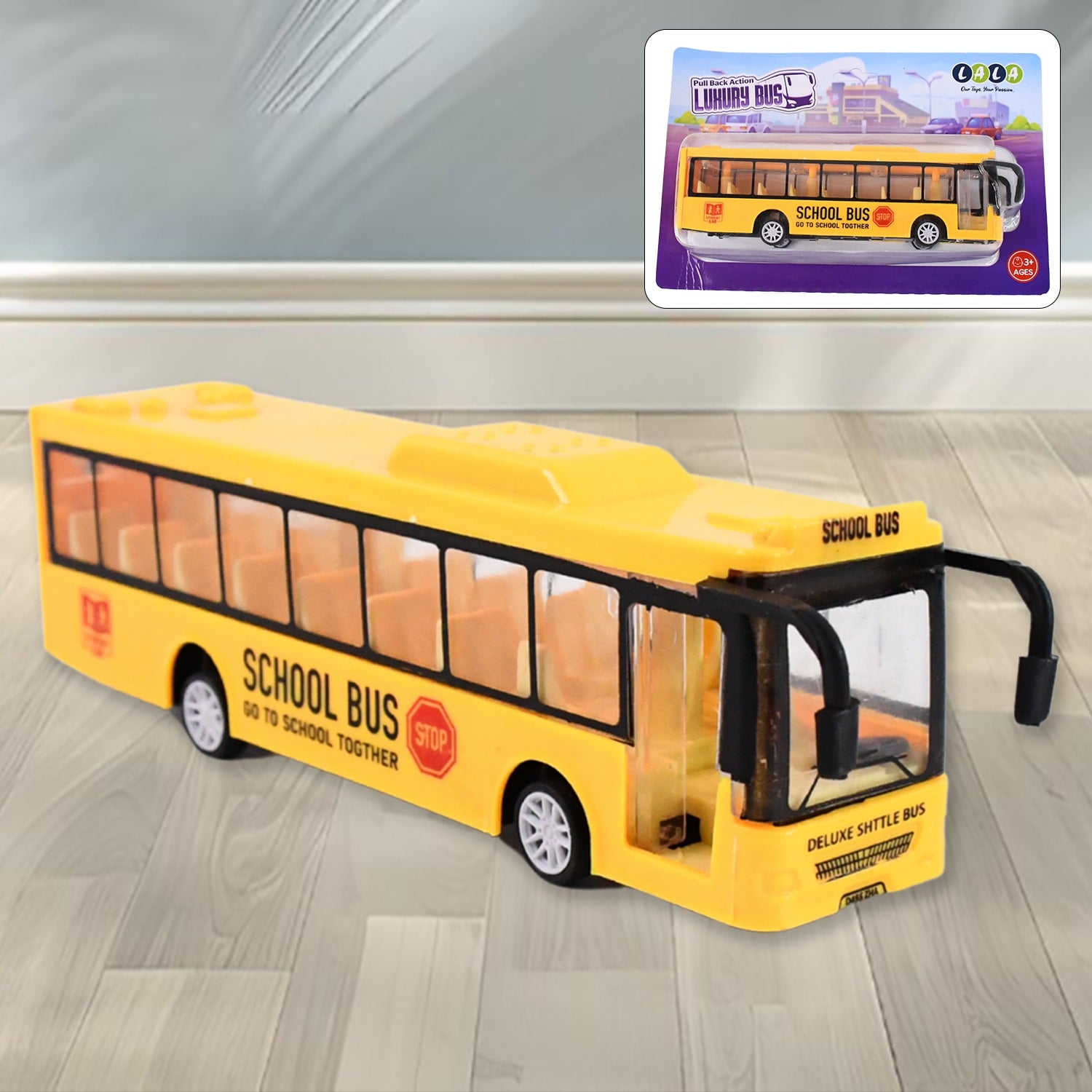 538c7efc-56d9-49e7-b3a3-15f9b7551f9b Inertia Bus Toys , High Simulation Yellow Fine Details Mini Bus Model Car Toys Prizes for Gift Collections - Image 1