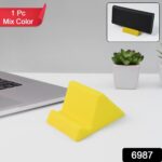Compact Plastic Mobile Phone Holder Stand (1 Pc & Mix Color) - Image 2