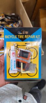Bicycle Tire Repair Kit Puncture Repair Set with Adhesive Portable Tools - Image 6