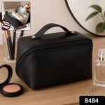 Premium Travel Makeup & Toiletry Organizer Pouch with Zipper & Handle(1 Pc) - Image 2