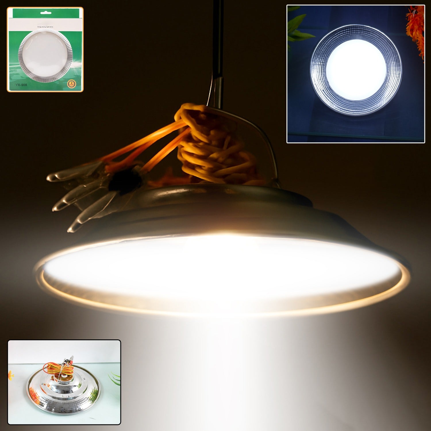 565656 Rechargeable Hanging LED Light (1 Pc) - Image 1