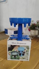 6-Way Plastic Shot Glass Dispenser with Holder Stand (1 Pc) - Image 8