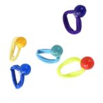 Small Ball Elastic Hairbands (Pack of 5 / Multicolour) - Image 6
