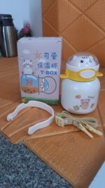 Stainless Steel Kltten / Bottle Vacuum Insulated Cup With Handle & Strap (700 ML) - Image 9