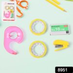 5 In 1 Stationery Tools for School, Office, Home, Carton Box & Gift Sealing - Image 2