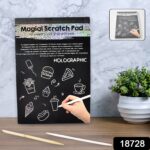 Magical Scratch Art Book For Gifts Girls & Boys (40 Sheet) - Image 2