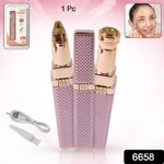 2-in-1 Eyebrow Razor & Painless Hair Shaver (1 Pc), Hair accessories - Image 2