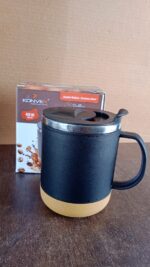 Insulated Coffee Mug with Spill-Proof Lid (Approx 450ML & 1 Pc) - Image 9