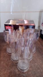 Apex Vista Unbreakable Pitcher Glass Set – 350 ML (Approx) | 6-Piece - Image 9