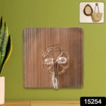 Adhesive Heavy-Duty Hooks for Kitchen and Bathroom (1 Pc / 6×6 Cm) - Image 2