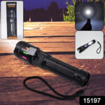 Led Torch High Lumens Fast Charging Flashlight / Torch with Far & Near Zoom (1 Pc) - Image 2
