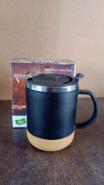 Insulated Coffee Mug with Spill-Proof Lid (Approx 350ML & 1 Pc) - Image 7