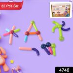 Magnetic Sticks Building Blocks Learning Toy for Kids (32 Pc) - Image 2