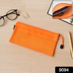 Zipper Mesh Pouch Multipurpose Travel Bag for Cosmetics Makeup Offices Supplies - Image 2
