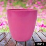 Plastic Flower Valencia (Pot) Home and Outdoor (1 Pc/Mix Colour) - Image 2