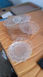 9 in 1 Plastic Bowl With Serving Tray / Plates Set - Image 10