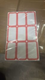 Multipurpose Blank Label Sticker Sheets  Durable Office & Home Labeling Tags – Pack of Sheets (50 Sheet Set) - Image 6