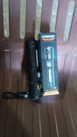 Led Torch High Lumens Fast Charging Flashlight / Torch with Far & Near Zoom (1 Pc) - Image 7