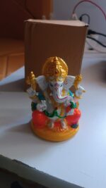 Lord Ganesha Idol / Ganpati Statue / Ganpatii Bappa Showpiece for Gifts (1 Pc) - Image 7