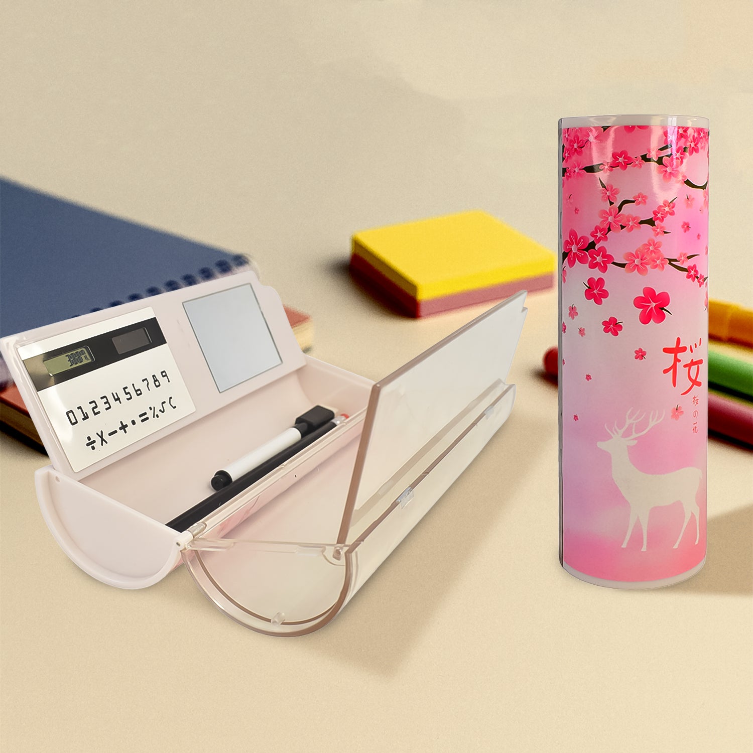 8937_6in1_round_compass_box 6 in 1 Compass Box, Geometry Box (1 Set) - Image 1