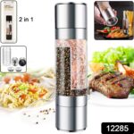 2-in-1 Stainless Steel Salt and Pepper Grinder - Image 2