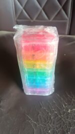 Weekly 7 Day Rainbow Color Pill Organizer Box - Image 12