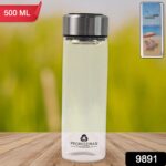 Outdoor sport Glass water bottle  With Steel Lid / 500 ML Approx) - Image 2