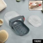 Multipurpose Soap Box Holder with Transparent Dust-Proof Lid ,Sabudani (1 Pc) - Image 2