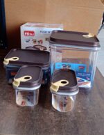 Ritu Push 'N' Lock Airtight Food Storage Container Set (4 Pc) - Image 7