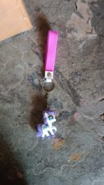 Cute Cartoon Unicorn Keychain with Silicone Strap (1 Pc / Mix design) - Image 11
