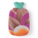 Hot Water Bottle Bag With Cover (1 Pc / Mix Design & Color / 250 ML Approx) - Image 5