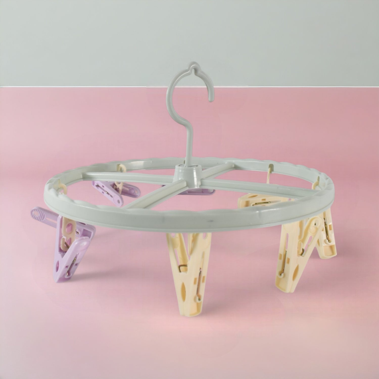 DSC_0381_3 Clothespin Rack Laundry Drying Rack - Image 1