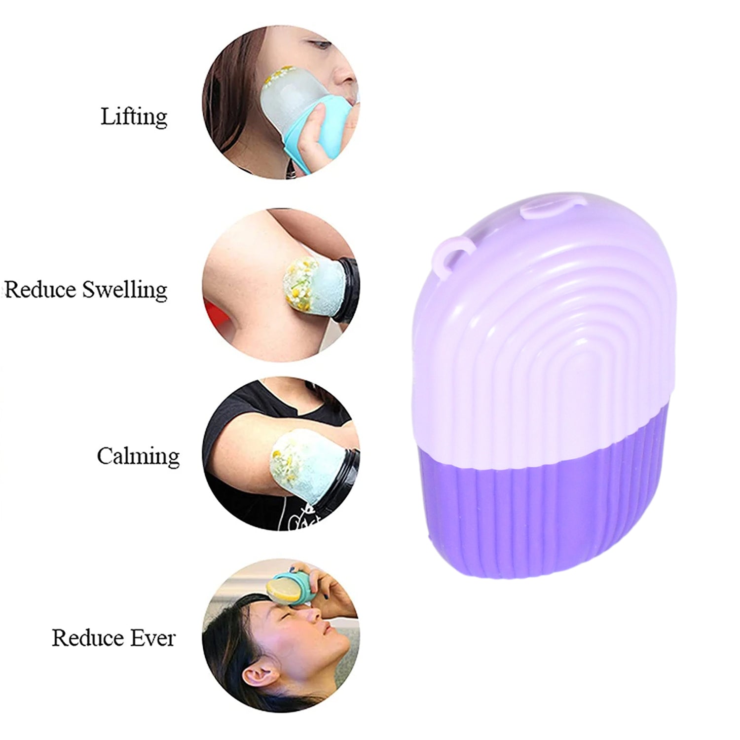 UCDaurzOEcoARCqBShTxOoOpHs0zKABOlnoxxvvz BEAUTY ICE ROLLER FOR FACE MASSAGER & EYE REUSABLE FACE ROLLERS FACIAL ROLLER ( Purple Color) - Image 1