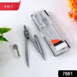 4-in-1 Premium Geometry Compass Set for Students and Professionals - Image 2